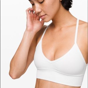 lululemon Ebb To Street Sports Bra - 4 - White